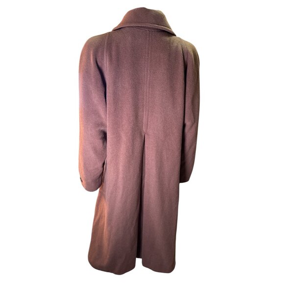 Regency Vintage Womens Long PeaCoat Pure Camel Hair Brown Winter Sz Missing EUC - Picture 4 of 6